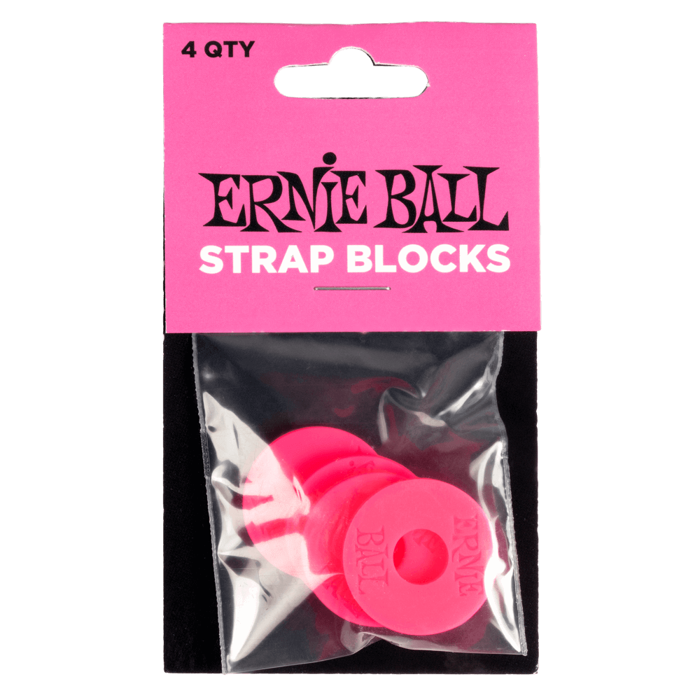Ernie Ball Strap Blocks- Pink
