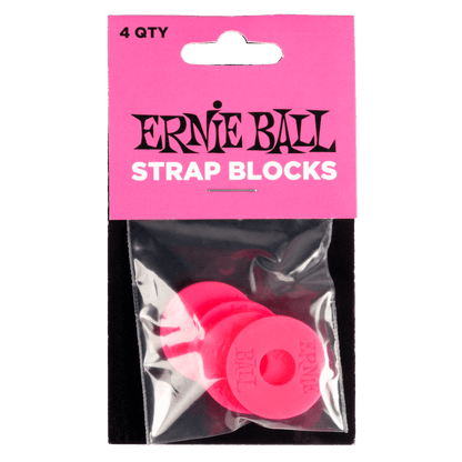 Ernie Ball Strap Blocks- Pink