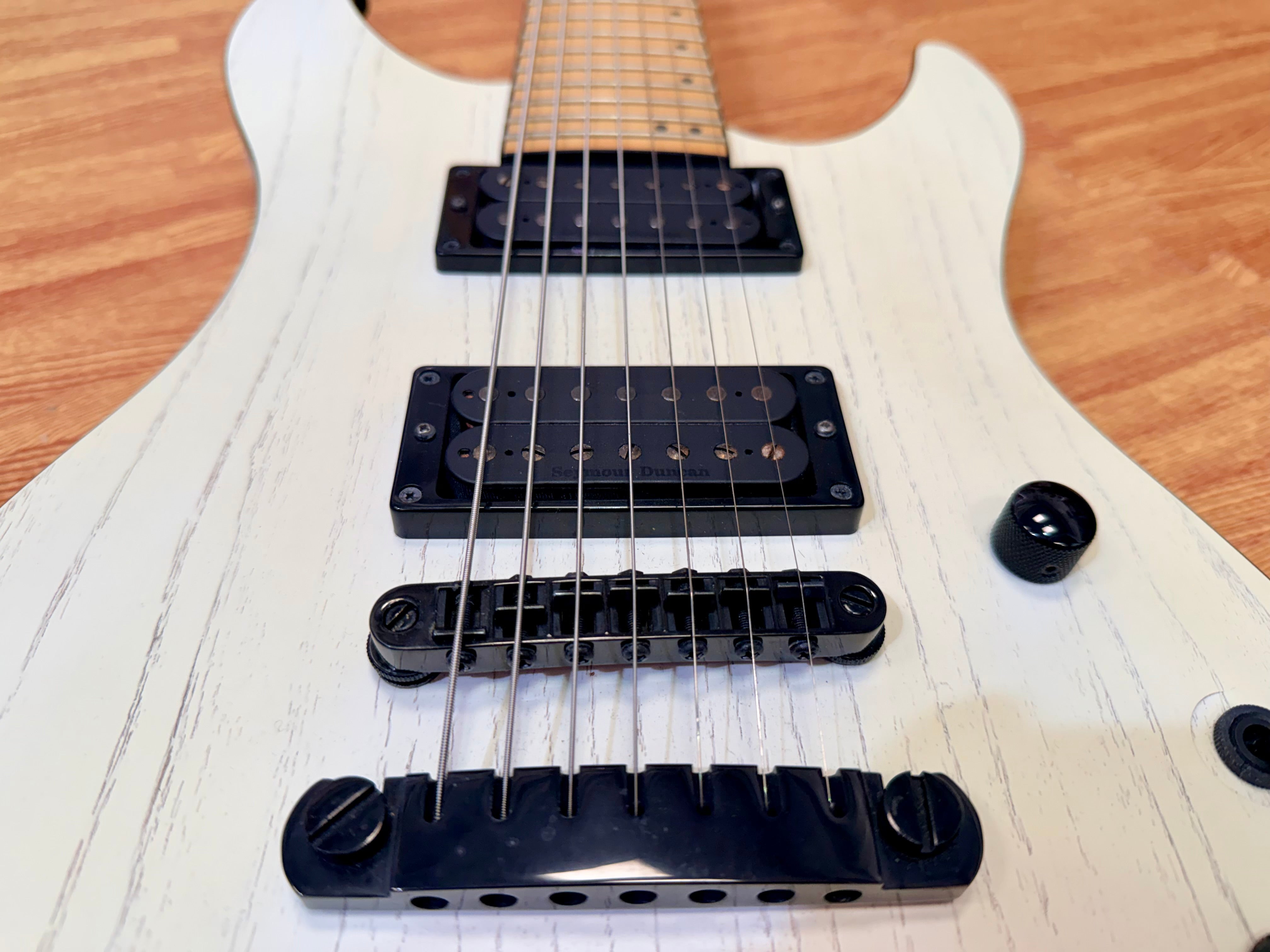 🇯🇵 FGN J Standard Mythic JMY7-Ash-M 7 String MIJ 2019 Fujigen Japan~White 🇯🇵
