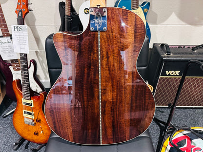 🌟BRAND NEW MODEL🌟 Vintage REVO ELEKTRA ~ Natural Silk Electro-Acoustic Guitar!