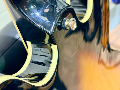 ☀️2013☀️ Epiphone Sheraton ii VS~ Vintage Sunburst~ Hollow-body~ Hard Case!