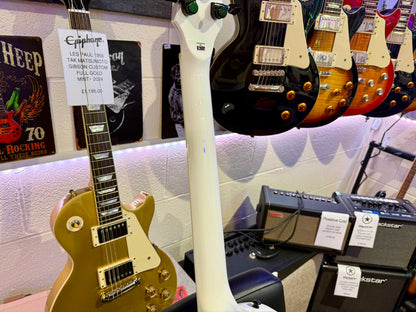 🔥MINT🔥 ESP LTD James Hetfield Iron Cross Signature~ Metallica~ Snow White~2018