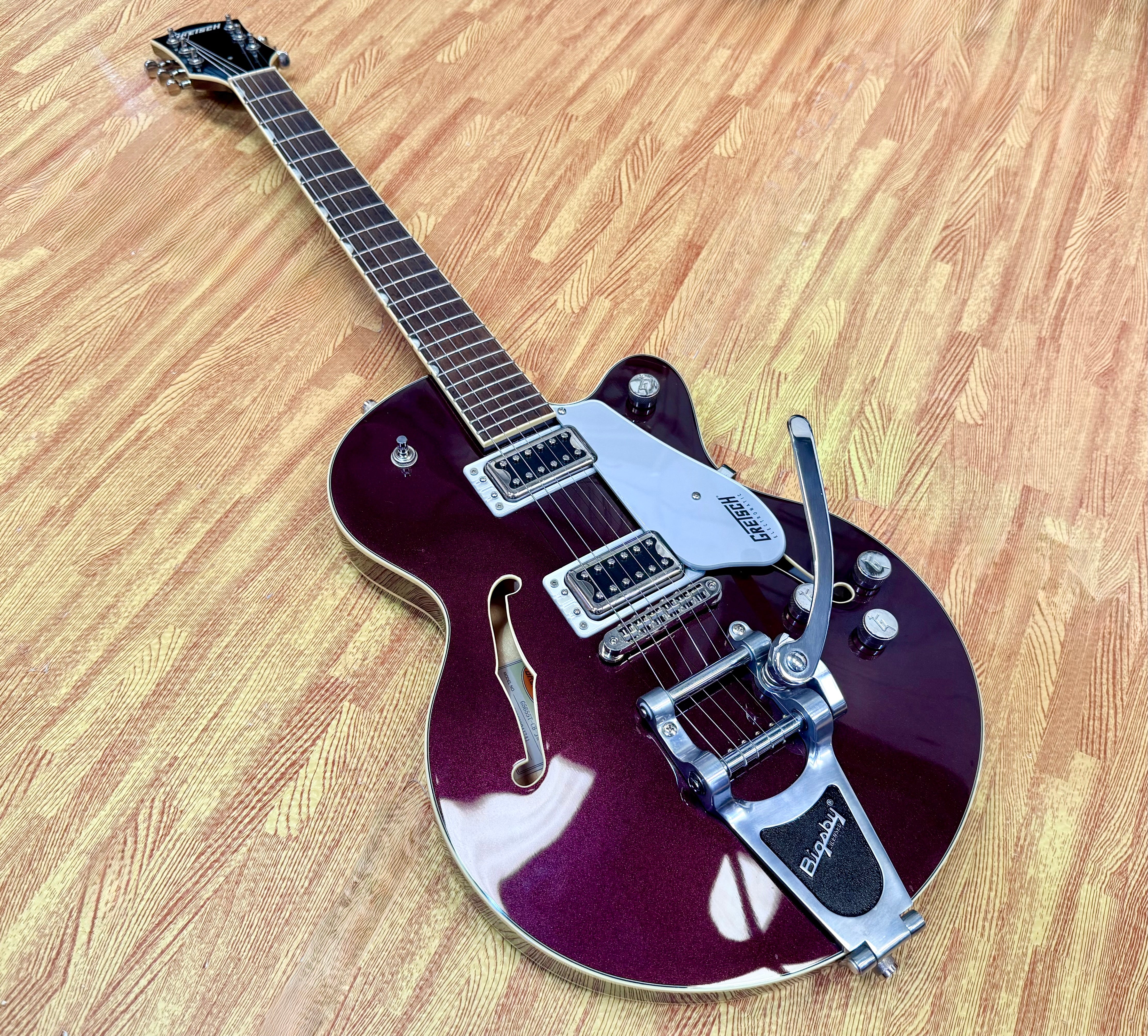 🍒2022🍒 Gretsch G5655T Electromatic Center Block Jr. Dark Cherry Metallic!