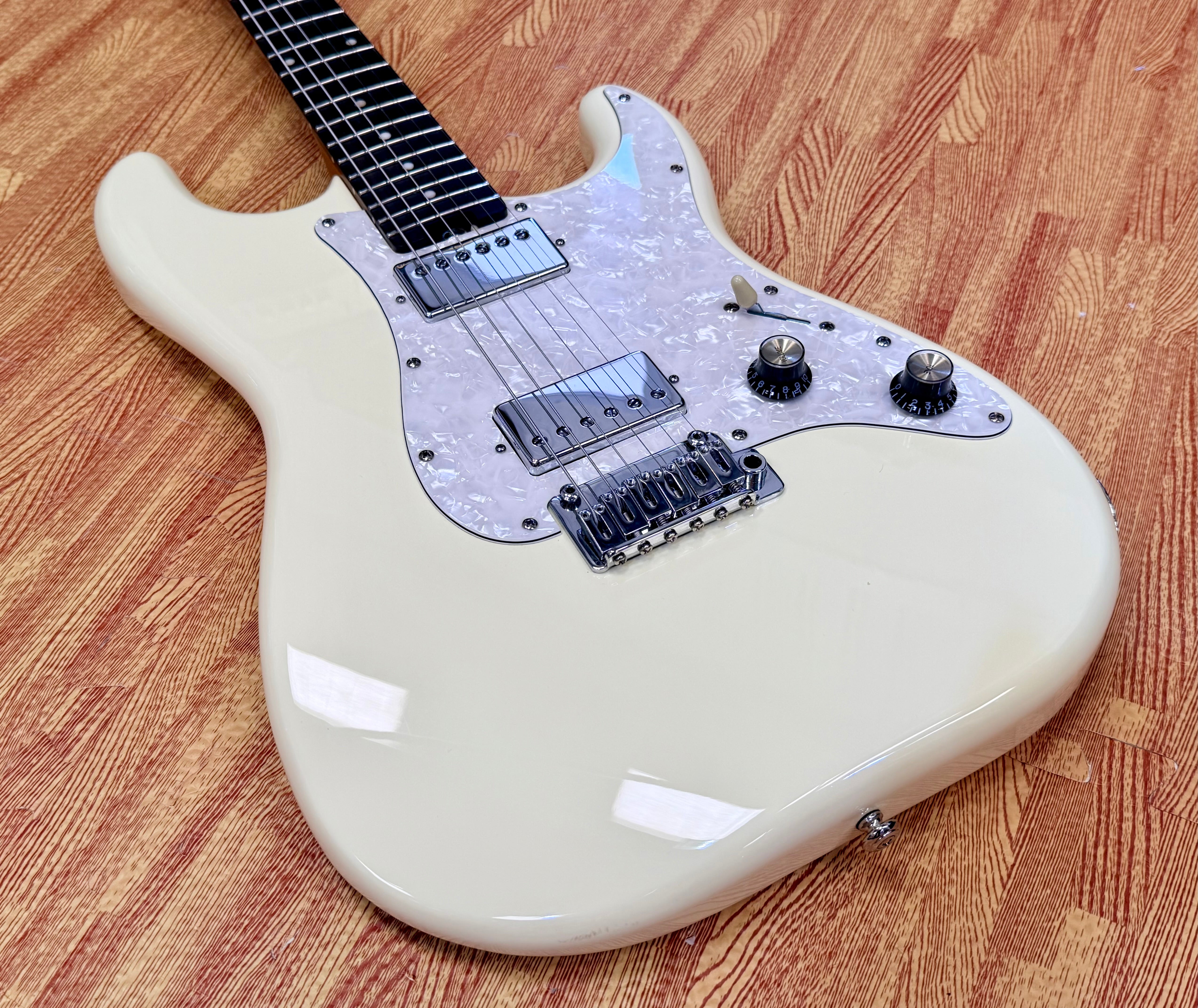 🔥2022🔥 Schecter Jack Fowler Traditional Signature~ Ivory~ USA Pasadena Pickups