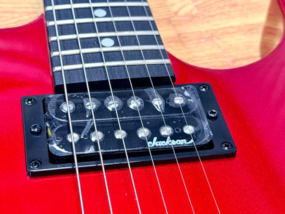 🔥NEW🔥 Jackson JS11 Dinky Metallic Red HH~ Electric Guitar Open Box!