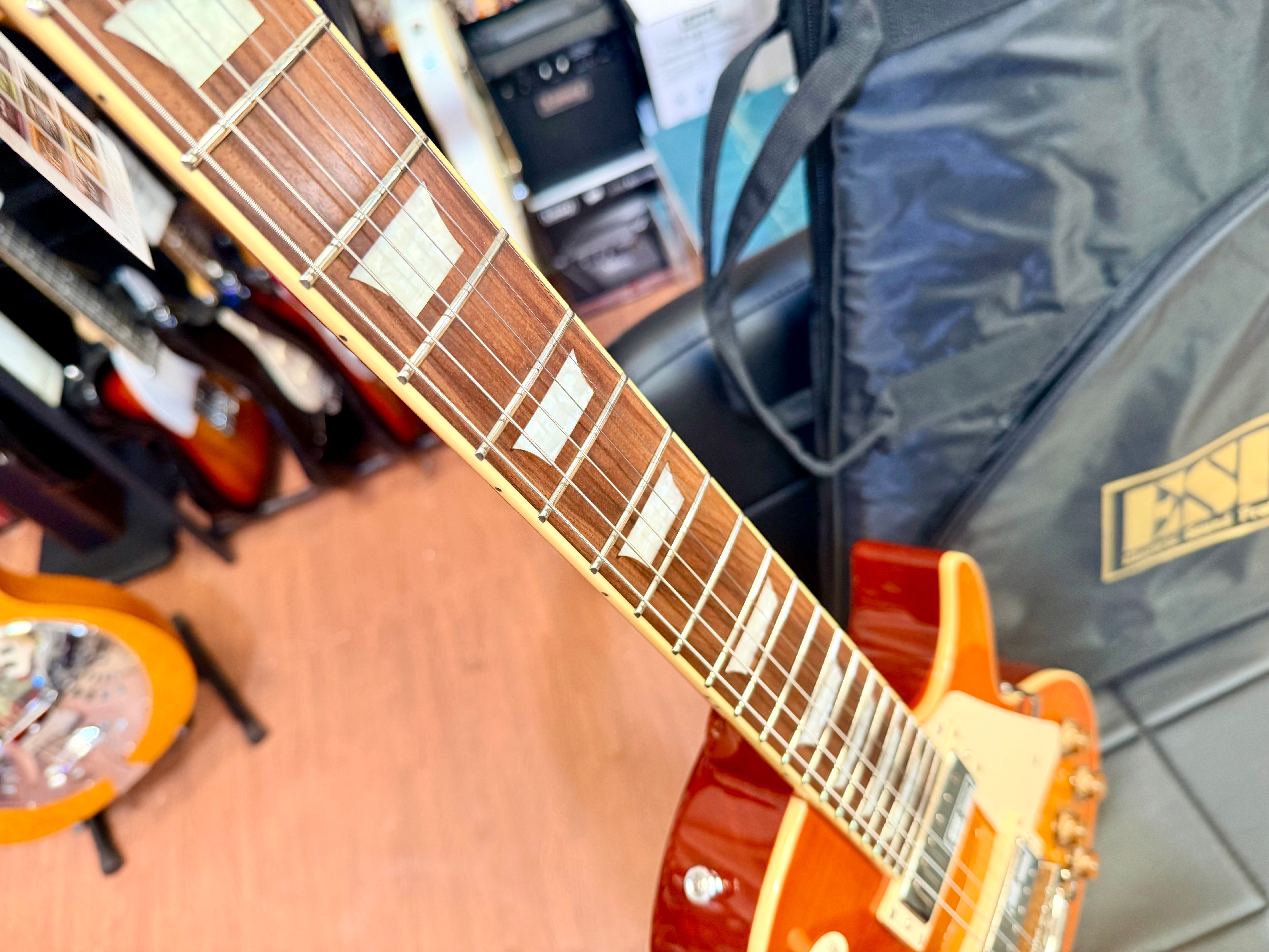 🇯🇵JAPAN🇯🇵 Edwards E-LP-125SD Honey Burst MIJ 2020~ Les Paul~ Seymour Duncan!