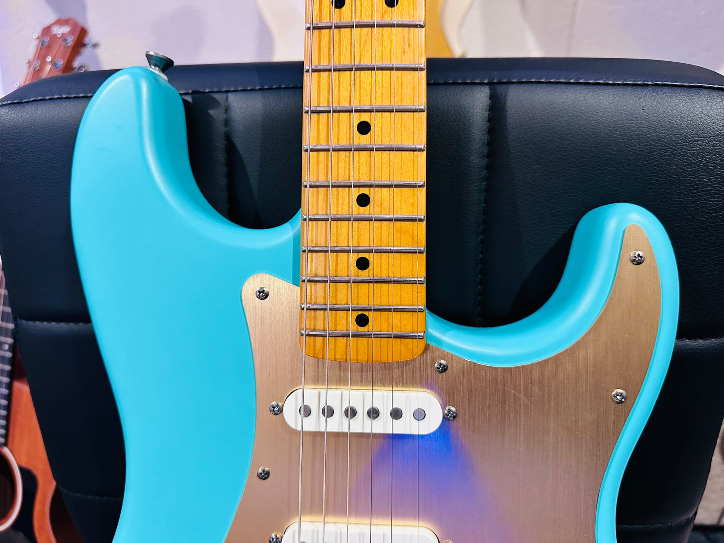 🌟 Fender Squier 40th Anniversary Stratocaster Vintage Edition Seafoam Green 🌟
