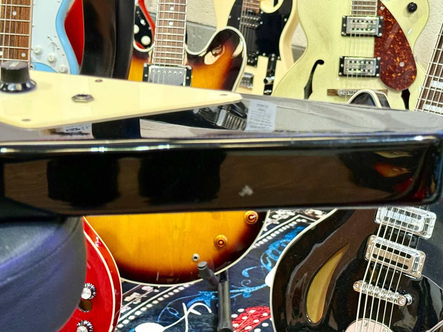 🔥KOREA 2000🔥 Epiphone ‘67 Reissue Flying V In Black/Ebony~ By Gibson~ RARE!