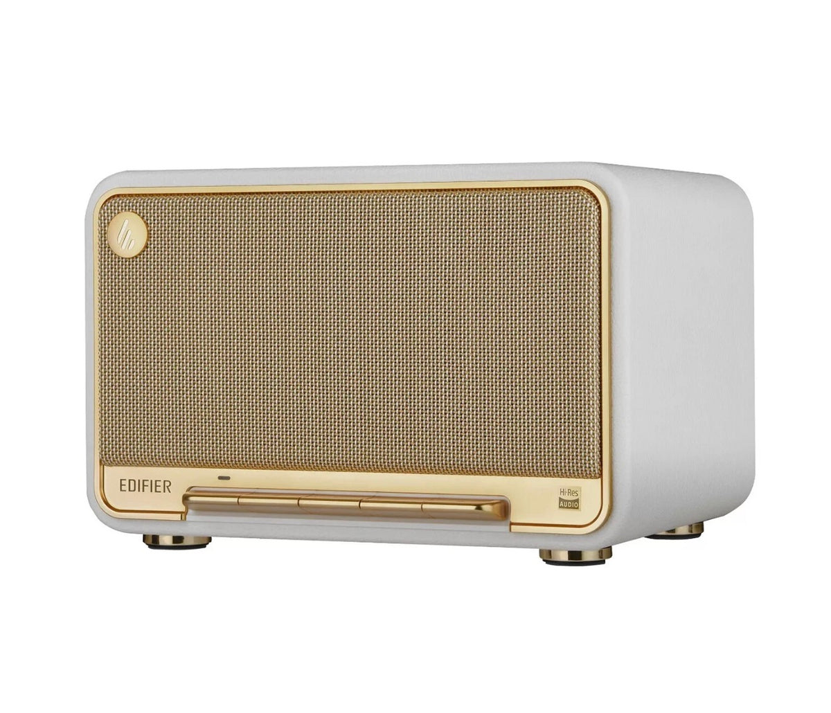 Edifier D32 Tabletop Retro Bluetooth Speaker Hi-Fi Hi-Res Audio 60W RMS - White