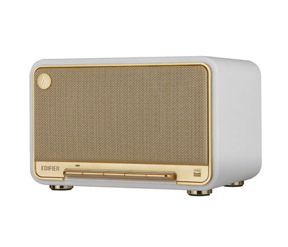 Edifier D32 Tabletop Retro Bluetooth Speaker Hi-Fi Hi-Res Audio 60W RMS - White