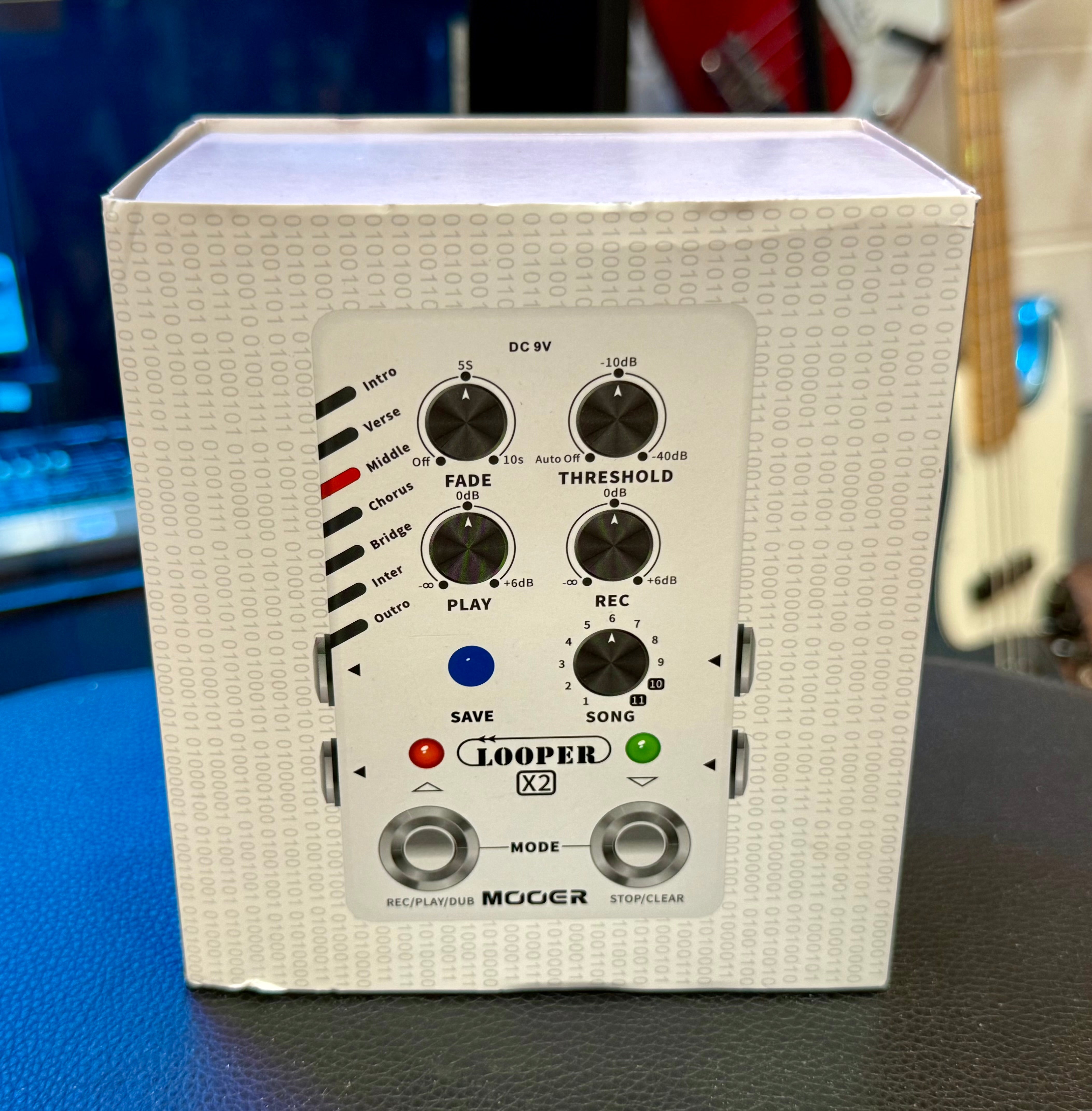 🎸NEW🎸 Mooer Audio Loop X2 Stereo Looper Guitar Effects Pedal!