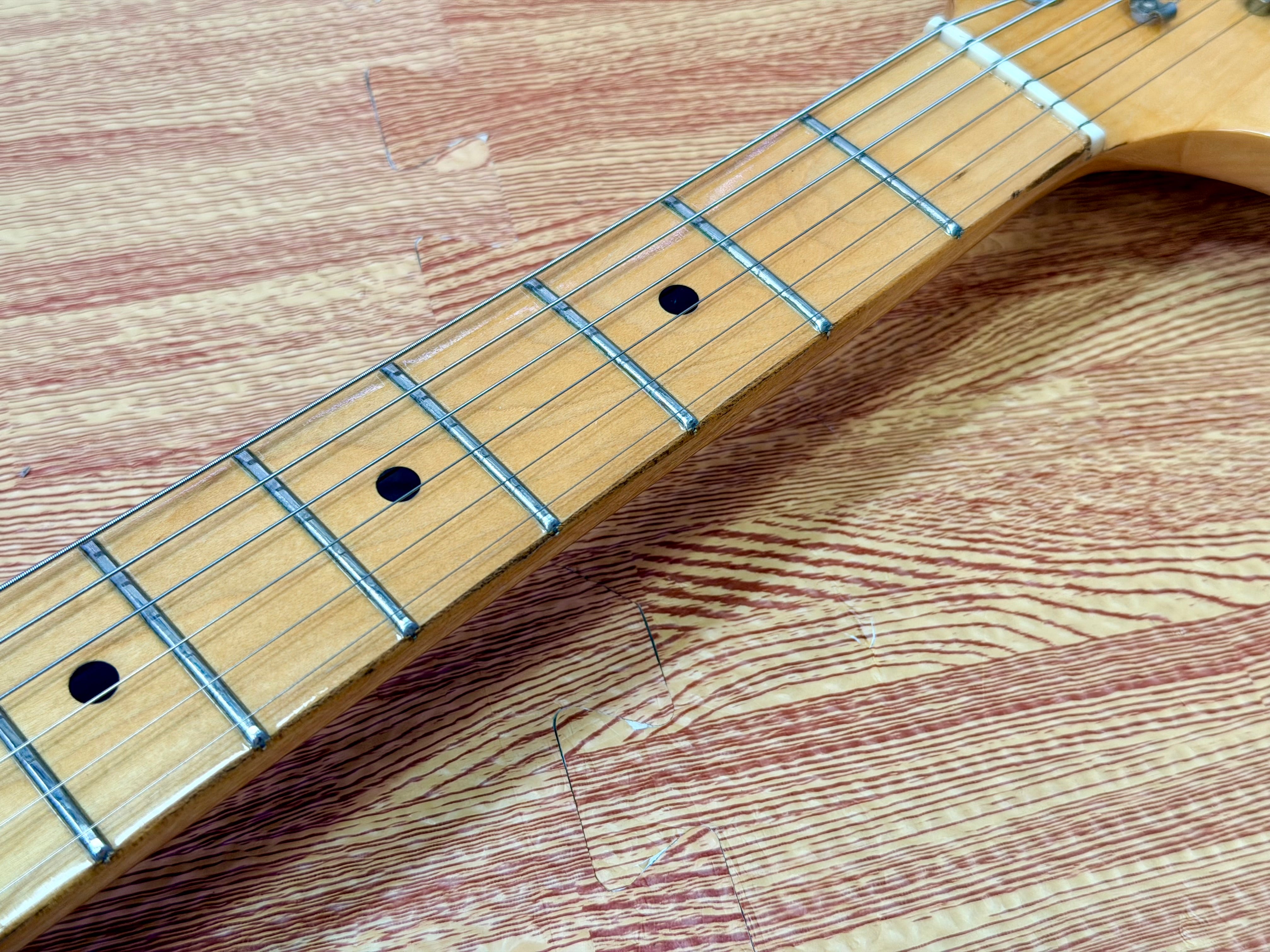 🇯🇵 70’s JAPAN 🇯🇵 Kimbara Stratocaster MIJ Natural Ash~ Late 1970s Matsumoku!