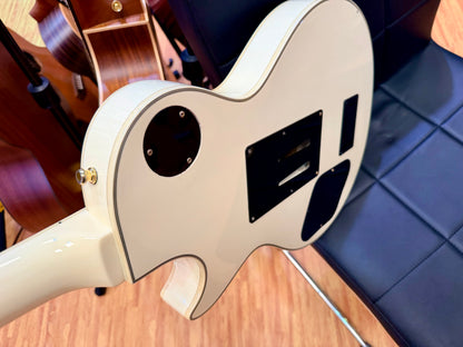 🔥2007🔥 Burny RLC-85S Custom~ Sustainer + Floyd Rose~ Snow White Les Paul!