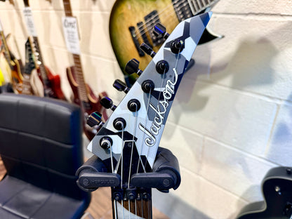🔥2022🔥 Jackson Rhoads X Series RRX24 Winter Camo~ Hard Case~ Electric Guitar!