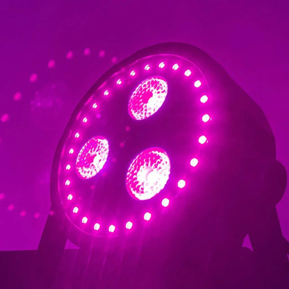 ✨NEW✨ KAM PAR 59 LED Light 3 X Hex RGBWAUV DMX Par Can Party DJ Disco Bar