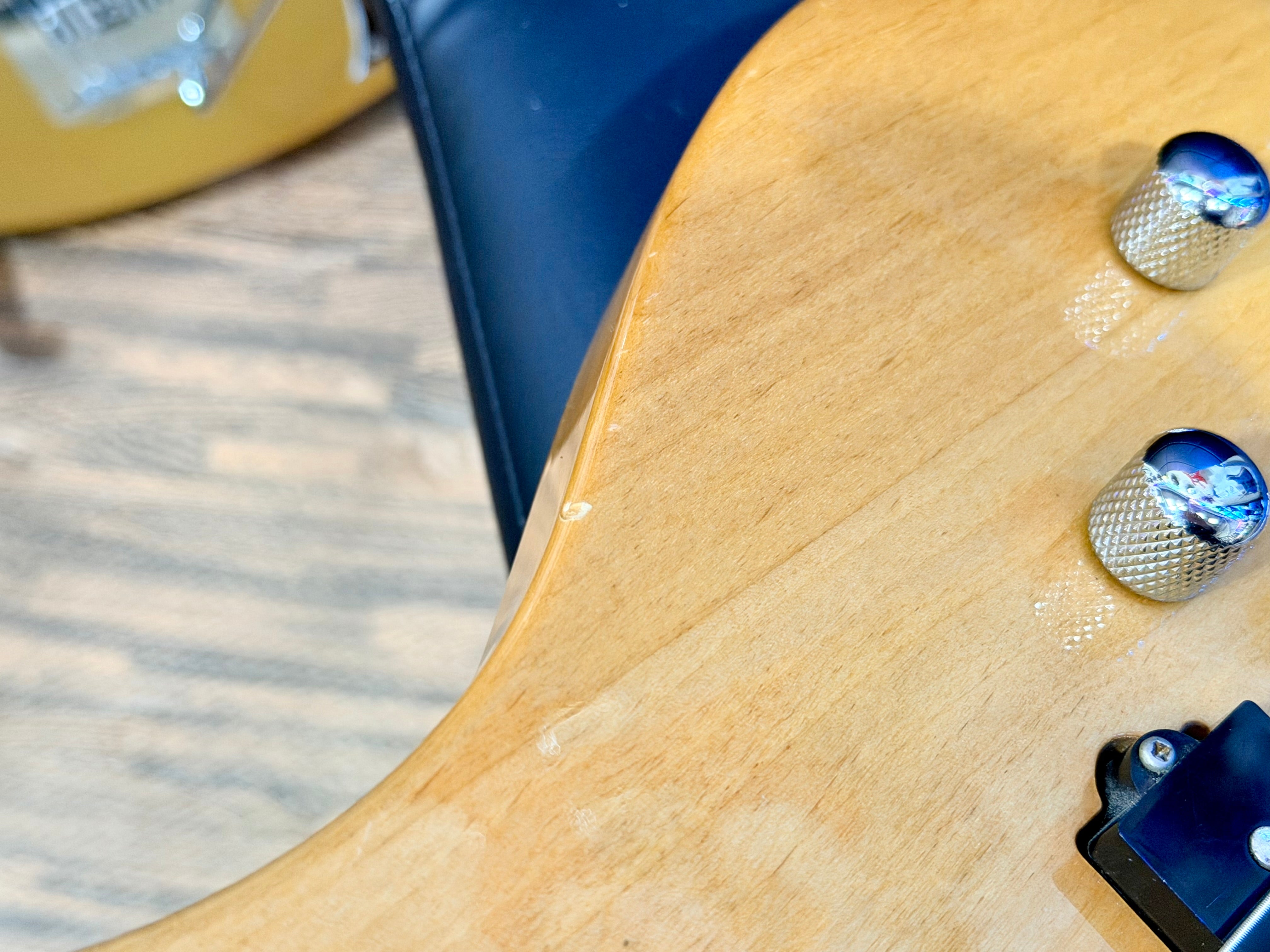 🎸 Washburn XB100 Electric Bass Guitar~ Hard Case~ Natural Gloss 🎸