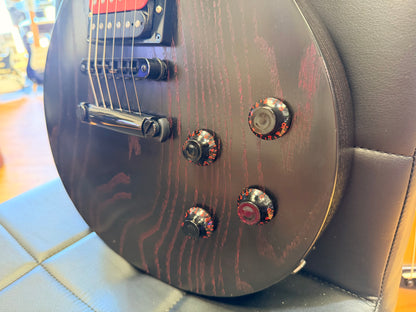 🔥RARE🔥 2003 Gibson Les Paul Voodoo Limited Run~Ebony + JuJu + Snakeskin Case!