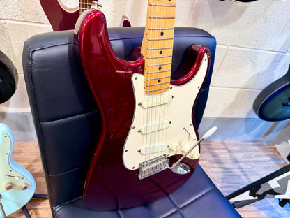 ✨1989 USA✨ Fender American Stratocaster Plus Deluxe~ Midnight Wine~ Lace Sensor