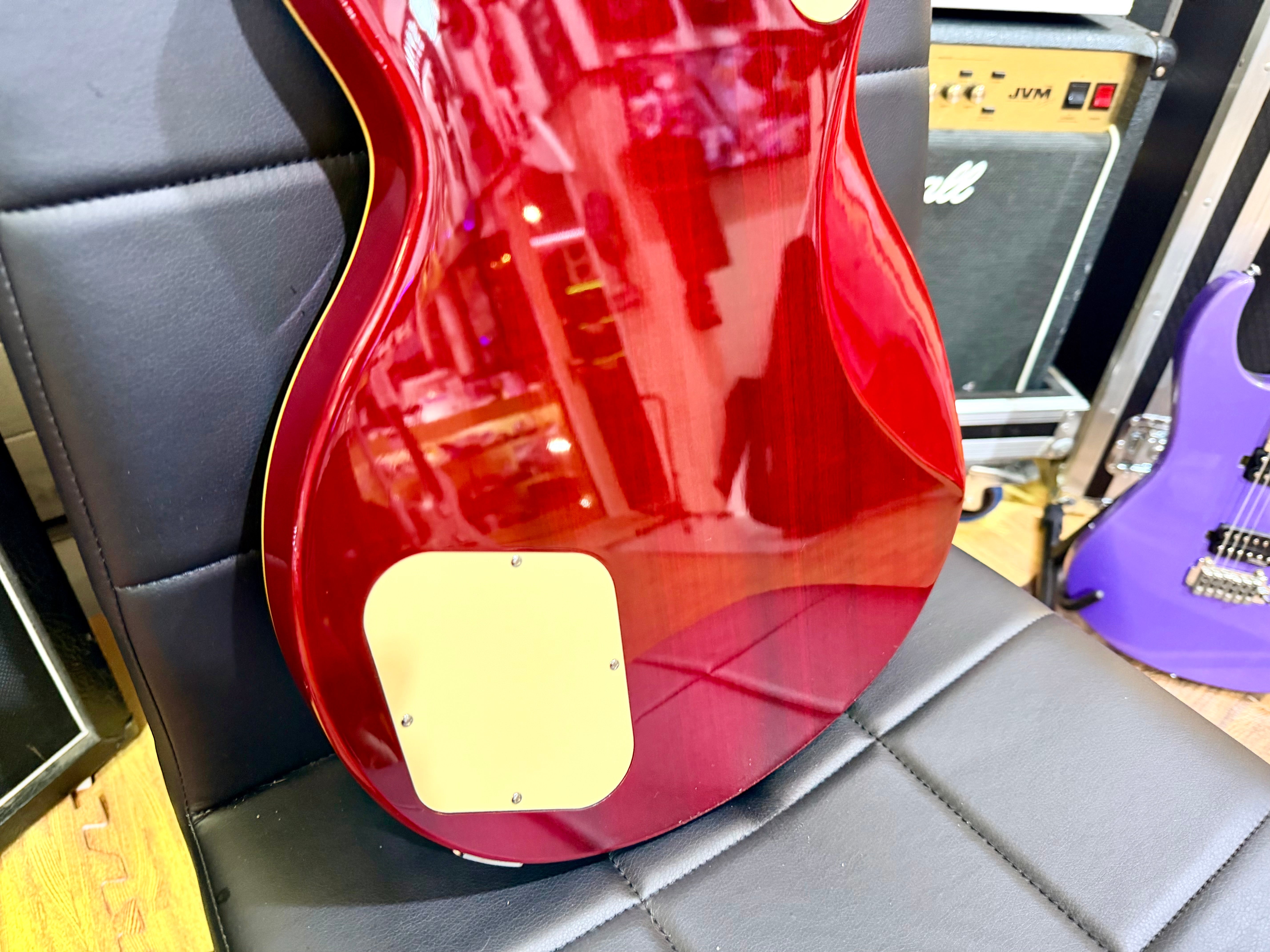 🍒2019🍒 Epiphone DC PRO Black Cherry Electric Guitar~ Ex-Demo~ Mint!
