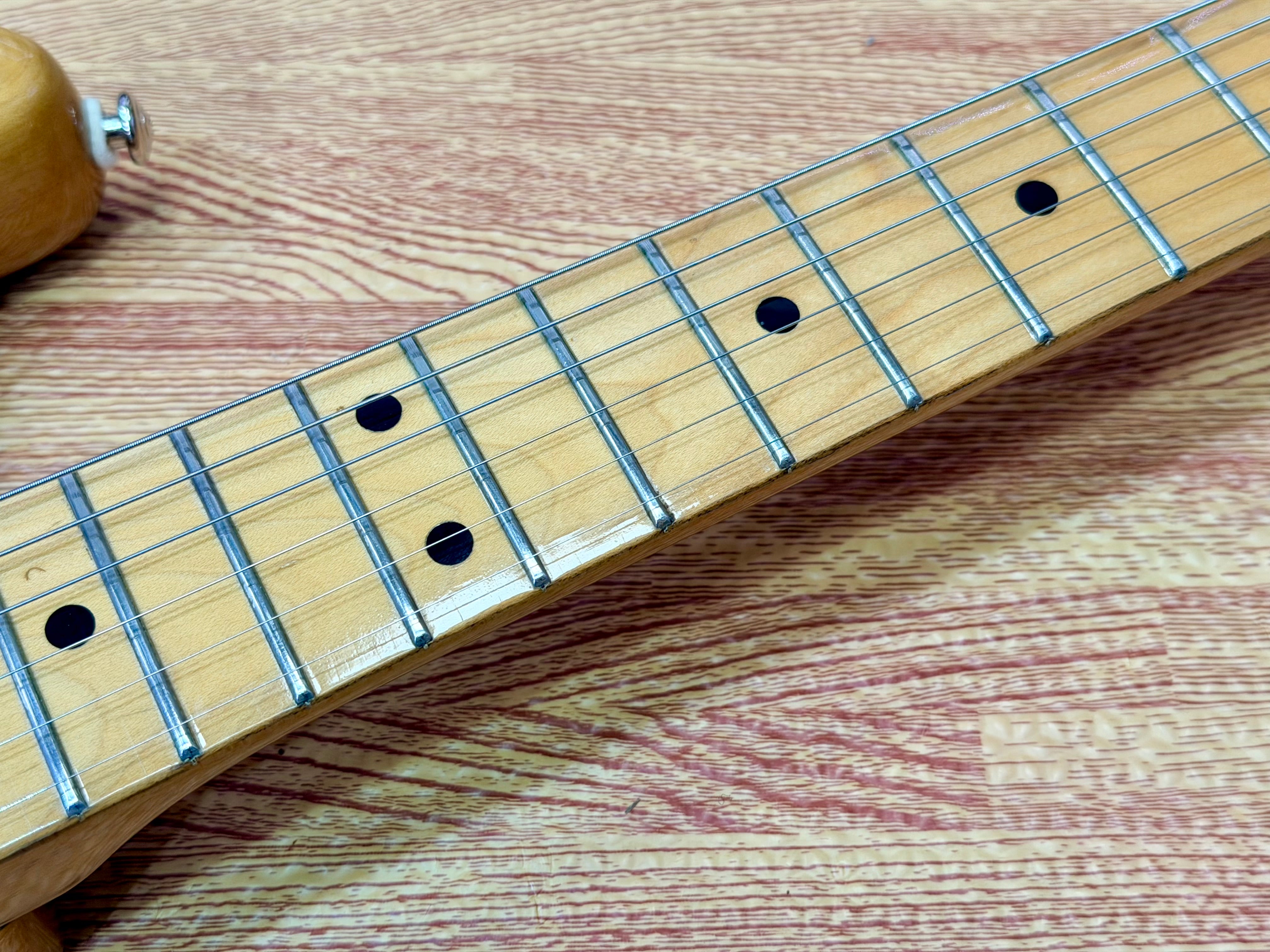 🇯🇵 70’s JAPAN 🇯🇵 Kimbara Stratocaster MIJ Natural Ash~ Late 1970s Matsumoku!