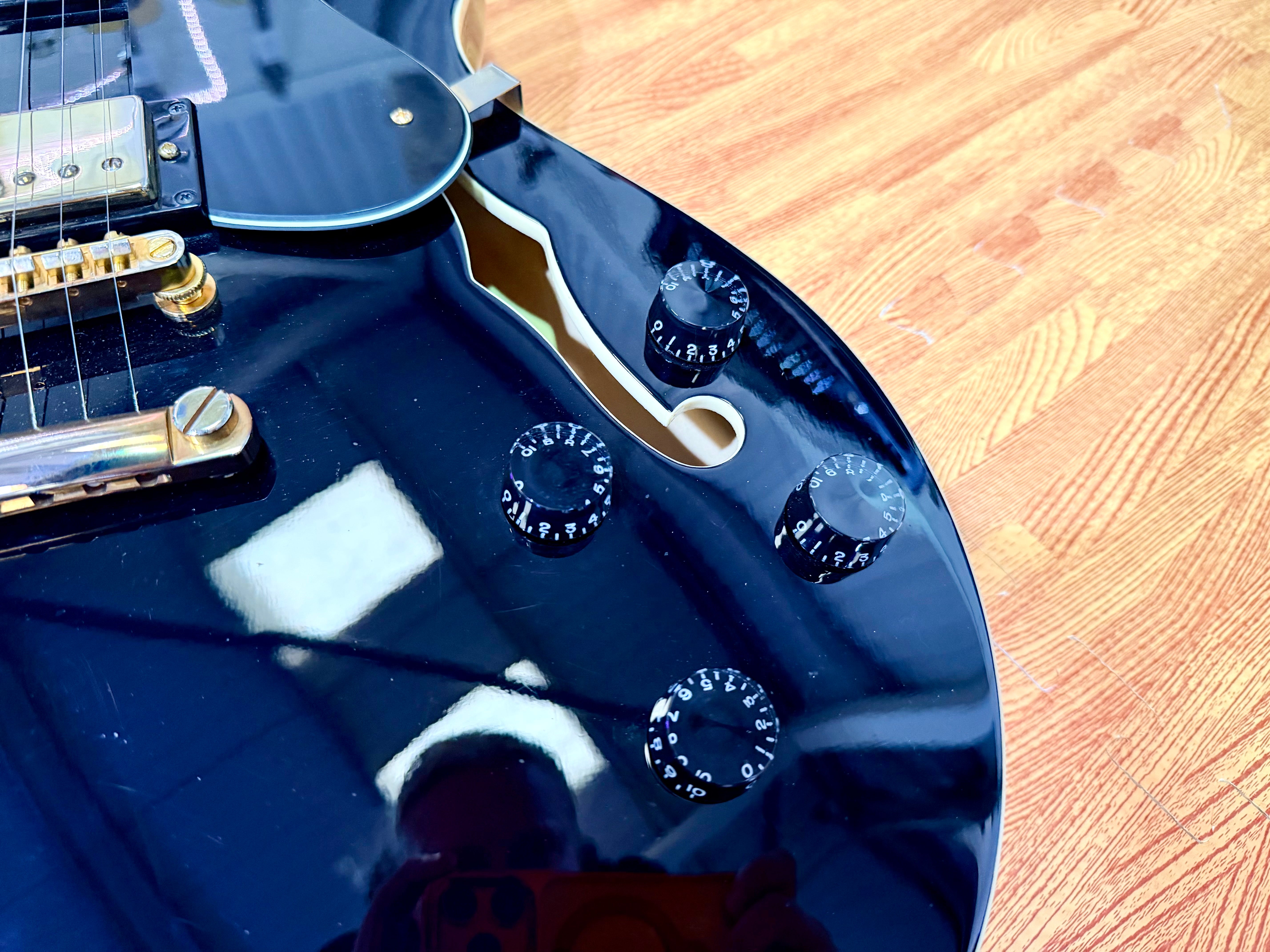 🌟LOVELY🌟 Peavey JF1EX Semi-Hollow Electric Guitar~ Early Korean Made Model 🇰🇷