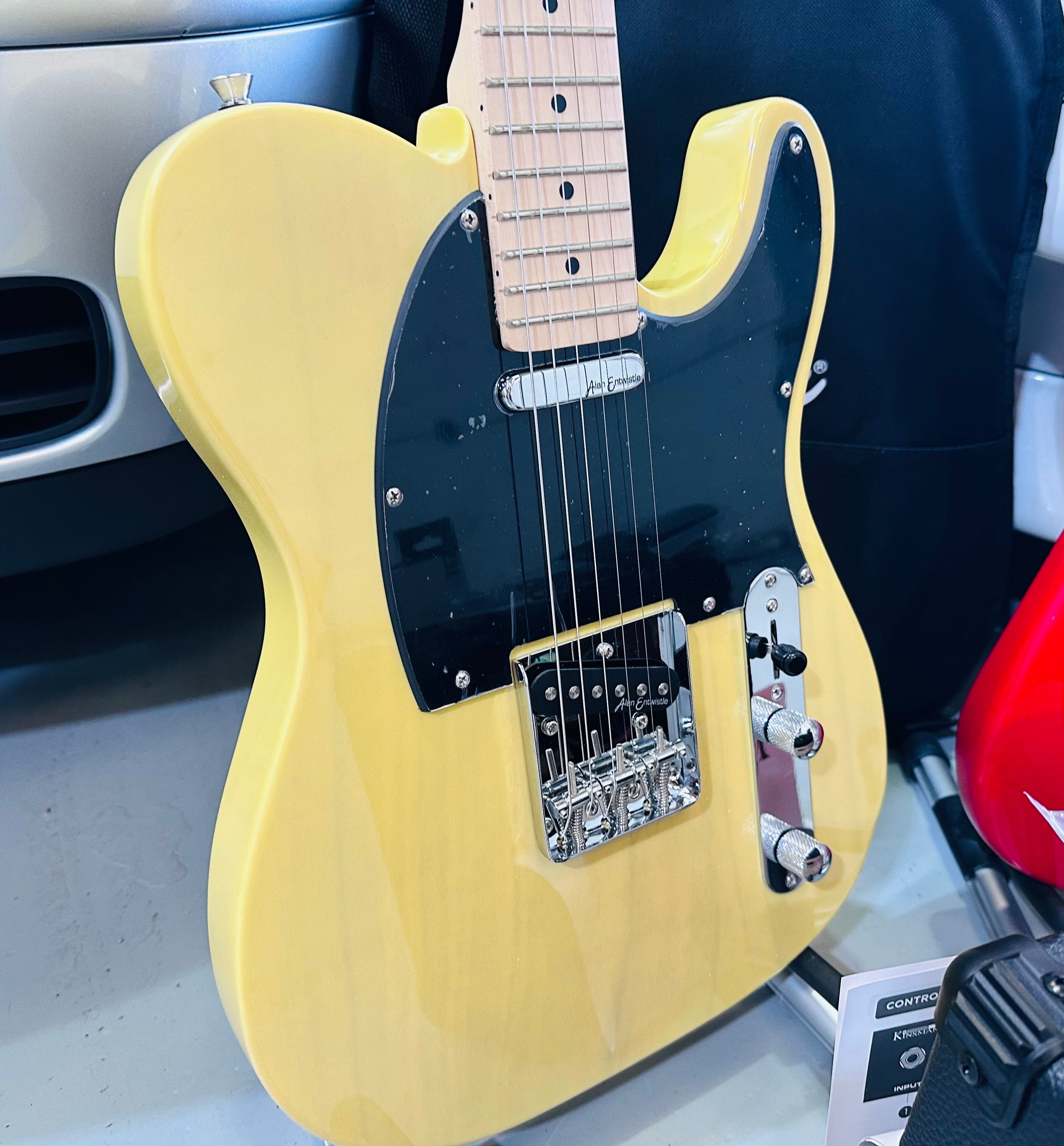 🌟NEW🌟 Vintage V20 Coaster Telecaster Bundle Starter Pack Amp/Bag~ Butterscotch