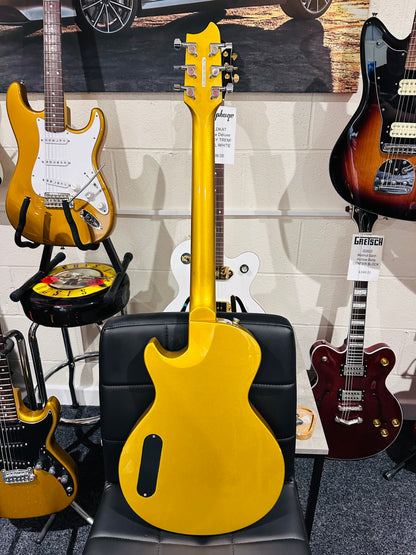 🌟ULTRA RARE & SPECIAL🌟 Lodestone UK Pulse Les Paul Shape Electric Guitar~ Gold