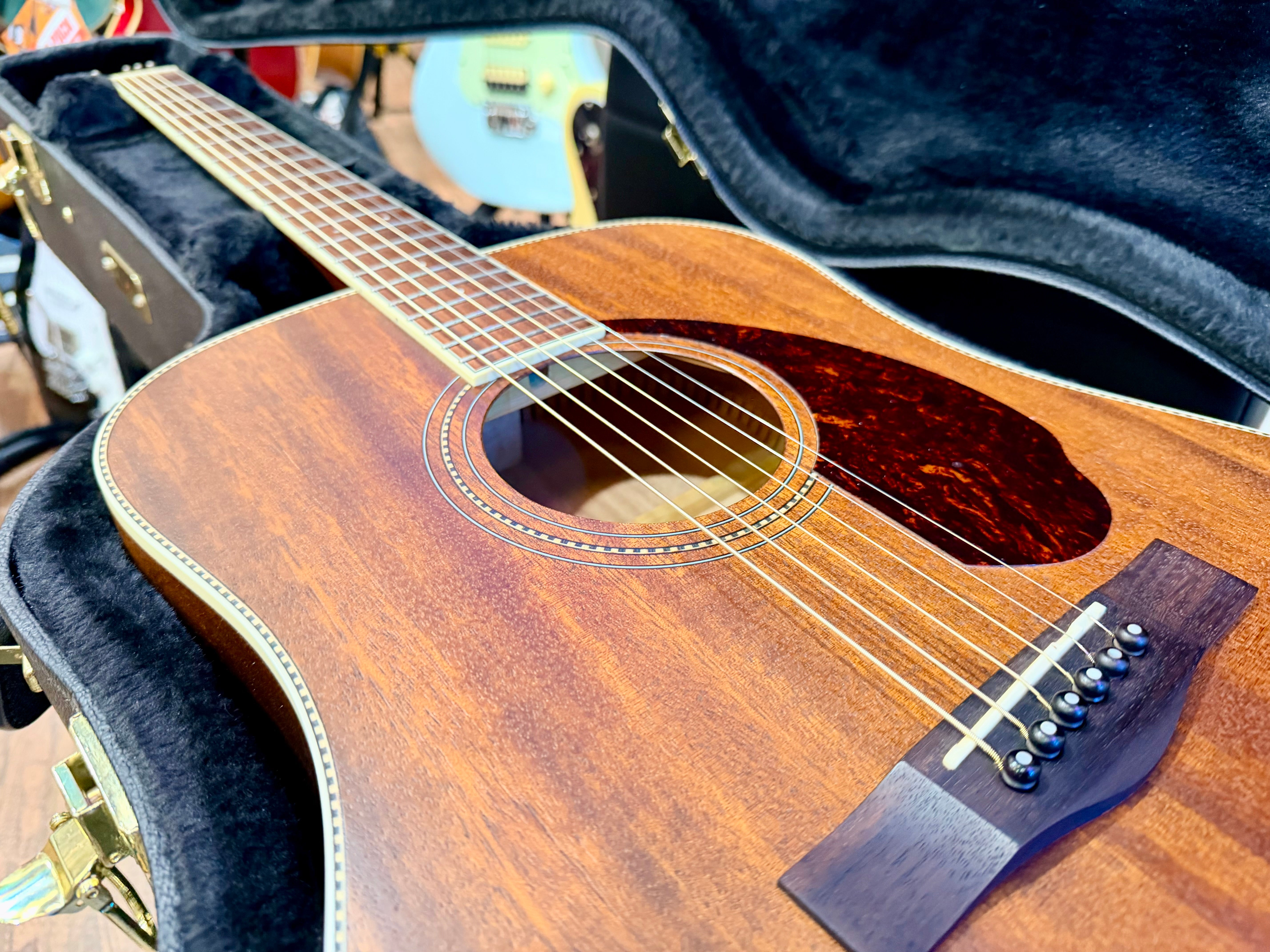 🔥MINT🔥 Fender PM-1 Standard Dreadnought NE~ All-Mahogany Edition~ Hard Case!