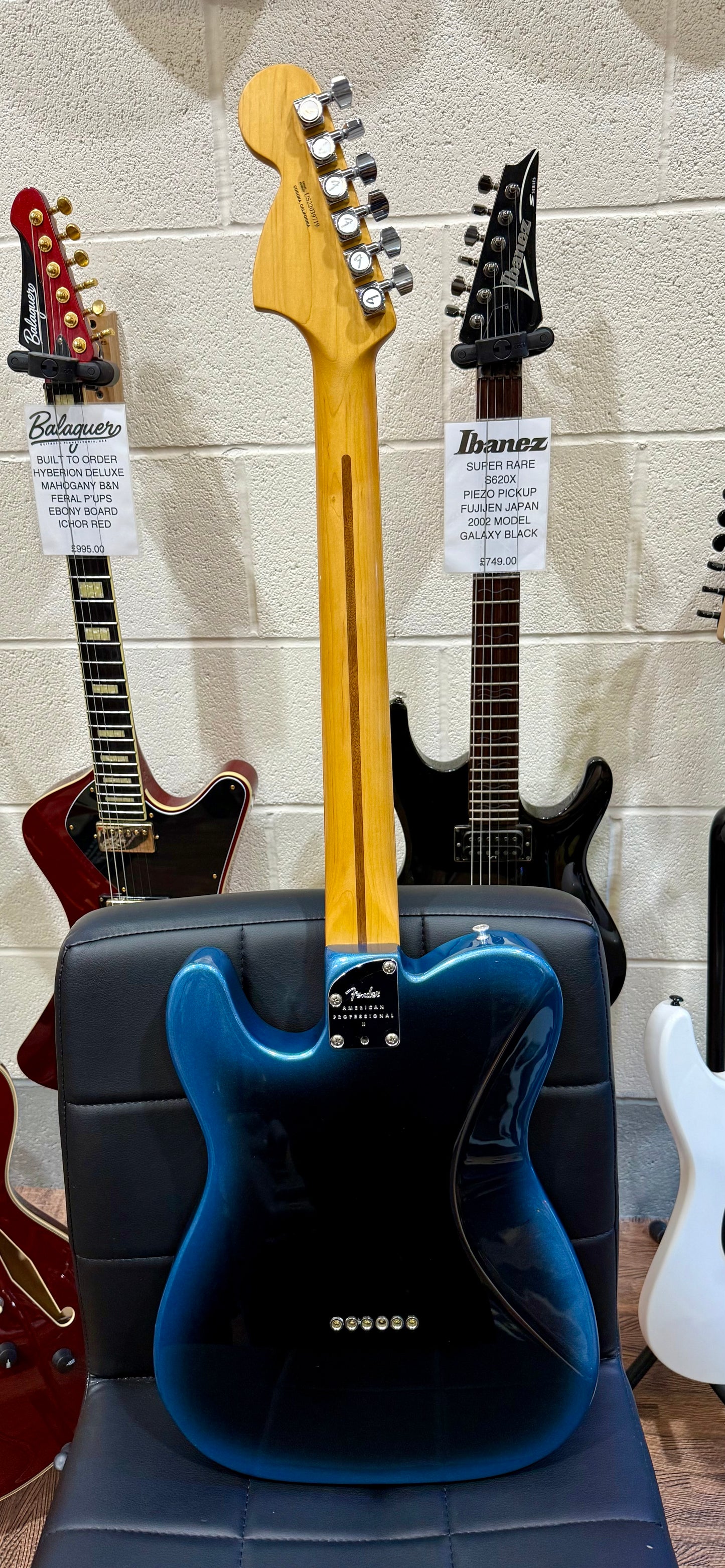 🔥2022 USA🔥 Fender American Professional II Telecaster Deluxe~ Dark Night~ Seymour Duncan!