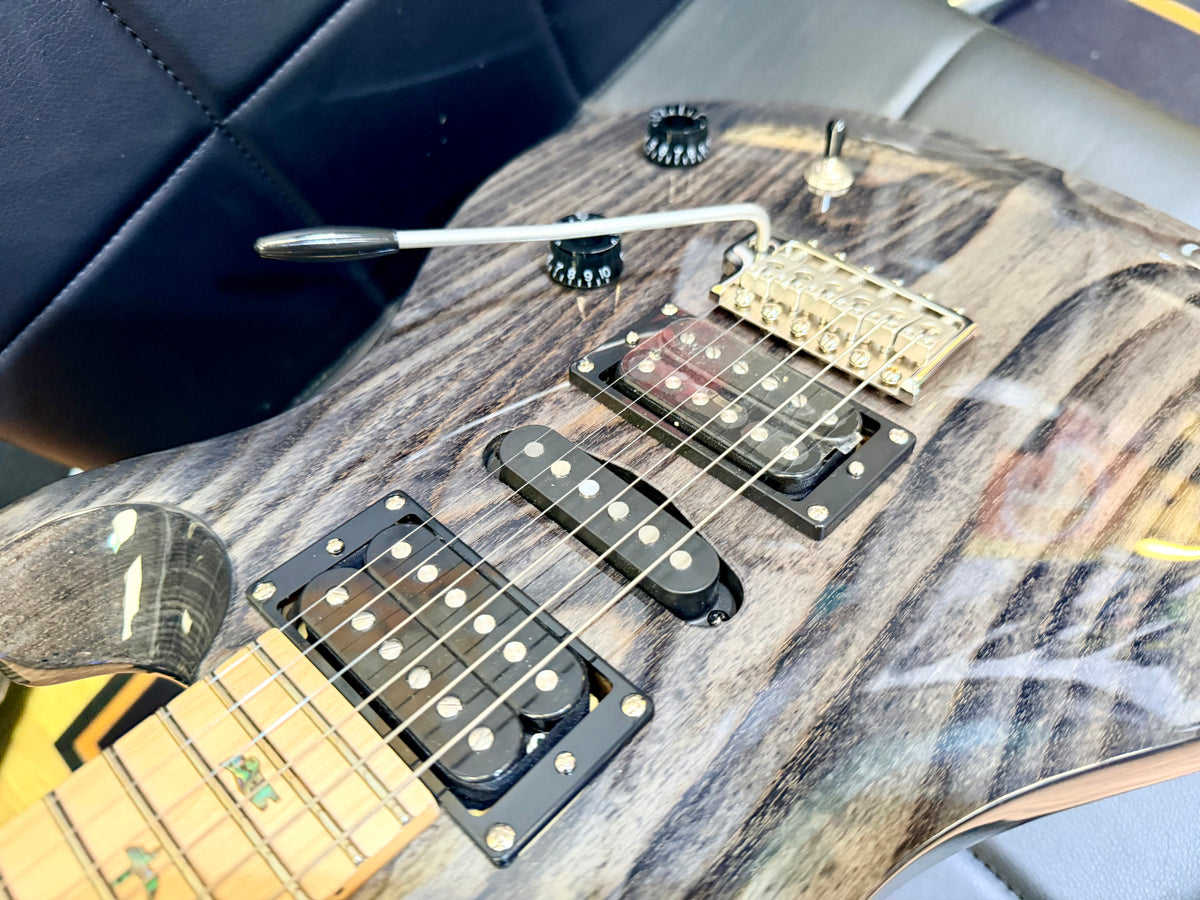 🦅2025🦅 PRS SE Swamp Ash Specialty~ Charcoal Special Electric Guitar~ Maple!