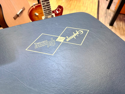 ✨2024✨ Epiphone Inspired By Gibson Custom 1963 Firebird I Silver Mist~ Maestro