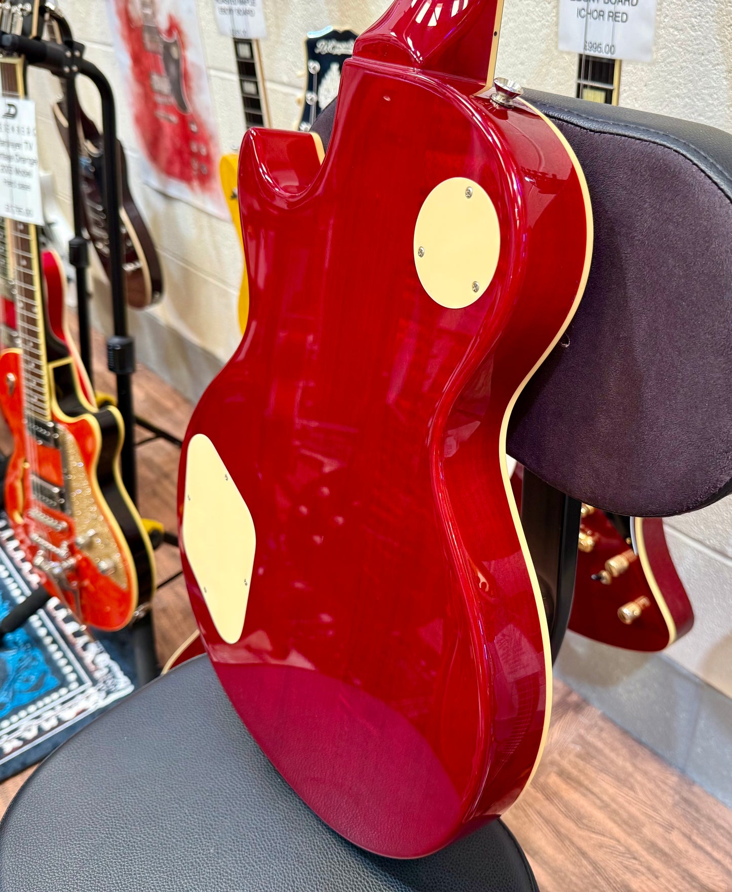 🌟2018🌟 Fernandes Burny Super Grade Les Paul Electric Guitar~ Cherry Sunburst!