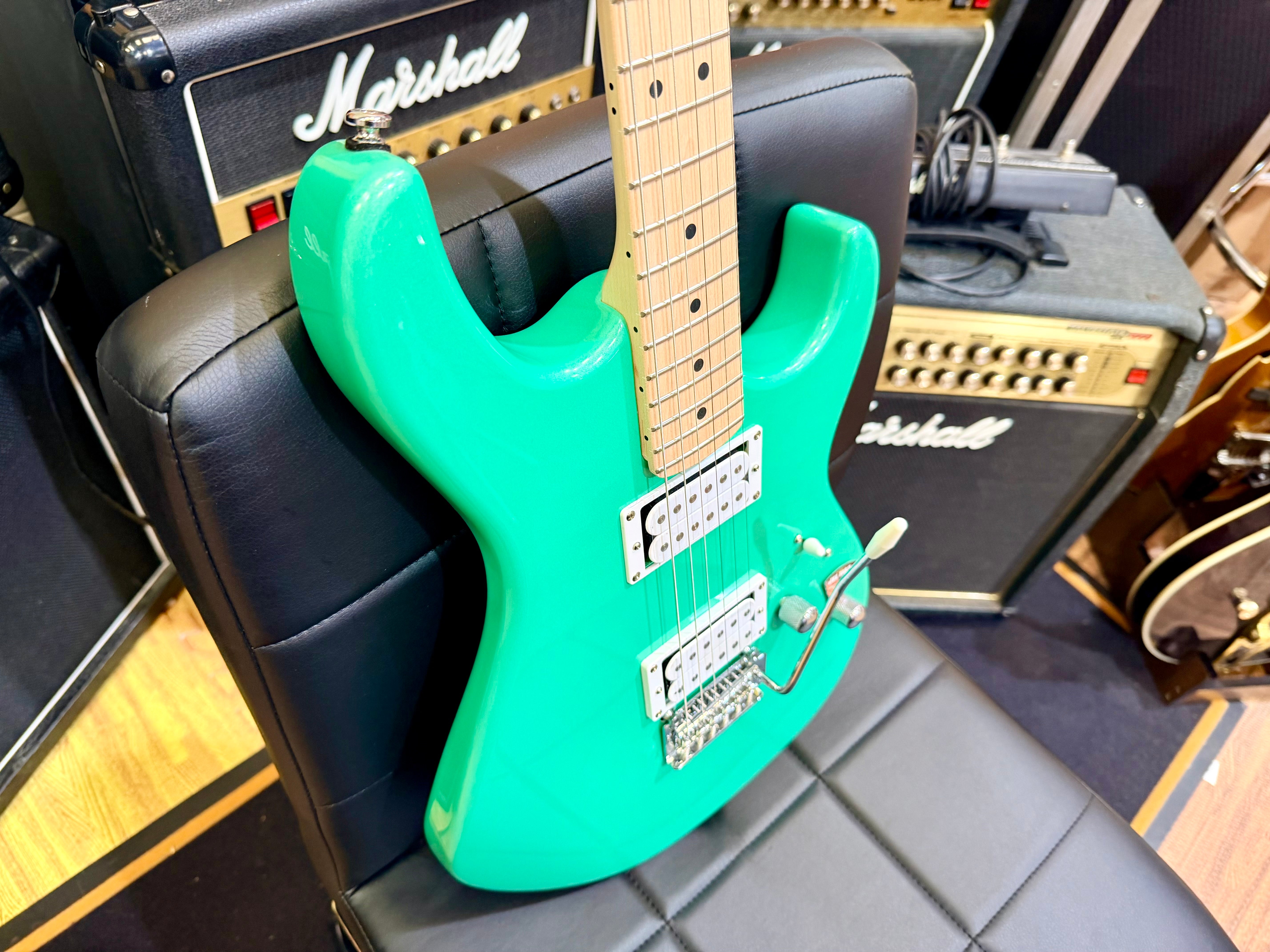 🌟 Cort G250 Spectrum Metallic Green Electric Guitar~ Coil Tap/Locking Tuners 🌟