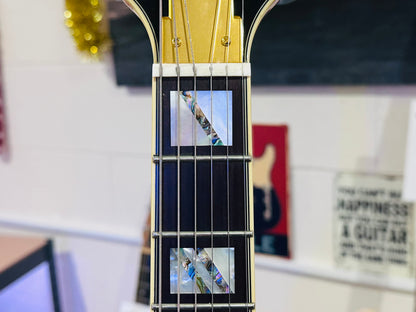 🌟MINT🌟 D'Angelico Ludlow Deluxe~ Swamp Ash Natural~2018~ Hard Case~MUST SEE 🌟