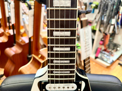 🔥RARE🔥 Dean Michael Schenker Flying V Custom Flames~ 2021 Korea Guitar + Case!
