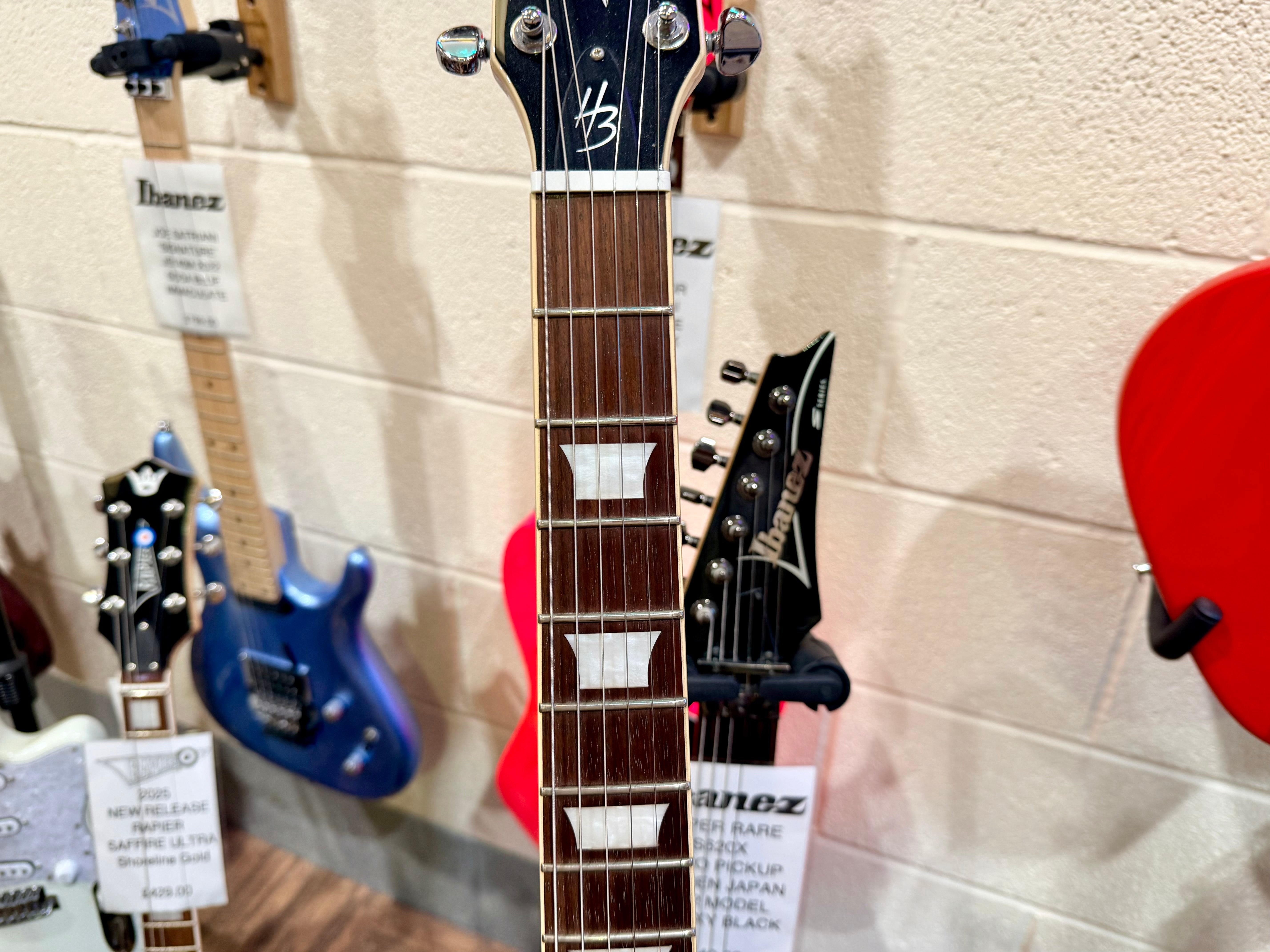 ☀️ Harley Benton SC Custom Line Singlecut Les Paul Electric Guitar~ Sunburst ☀️