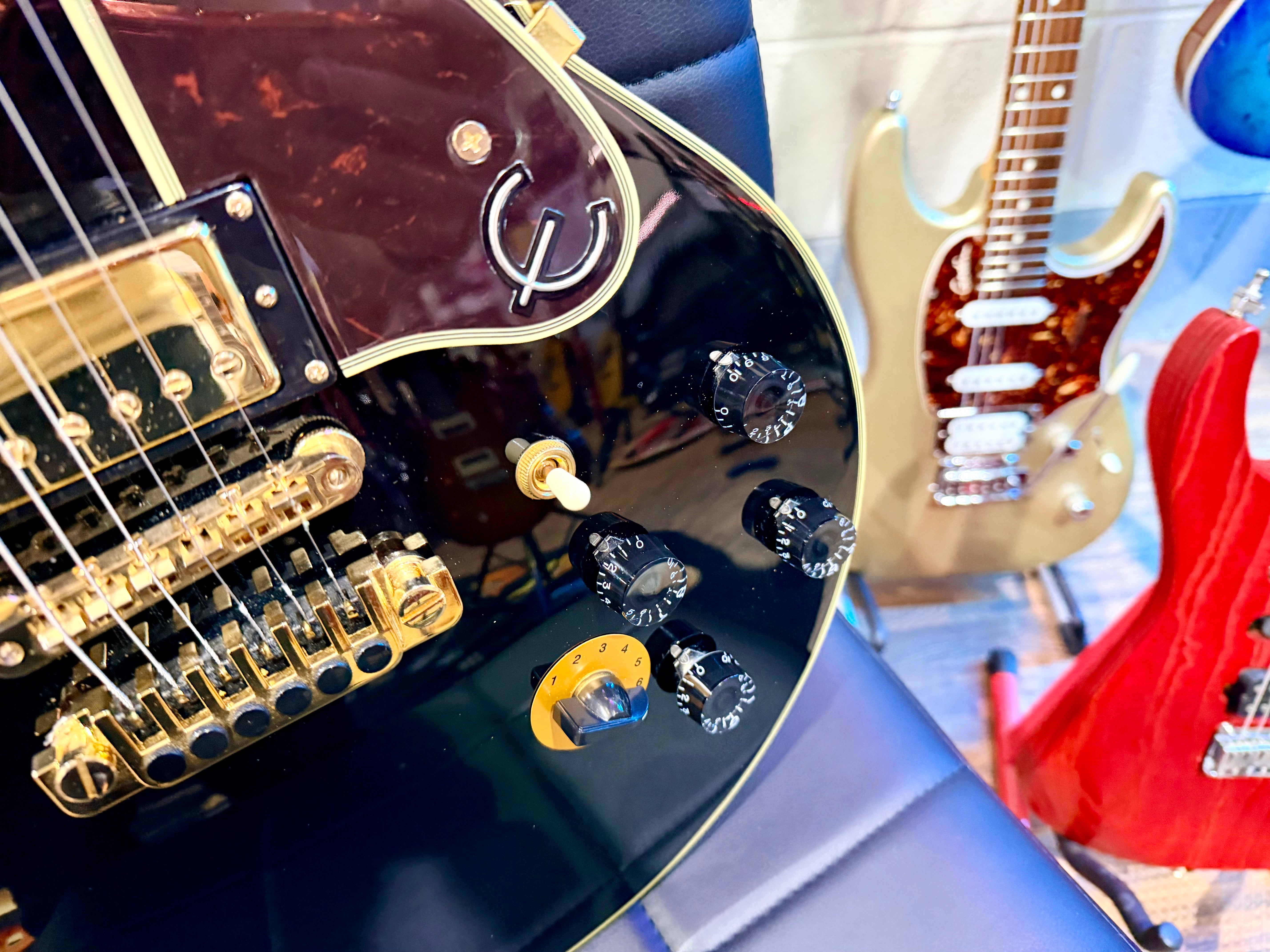 🔥MINT🔥 Epiphone B.B. King Lucille Guitar~ 2016~ Ebony Black~ Semi-Hollowbody!