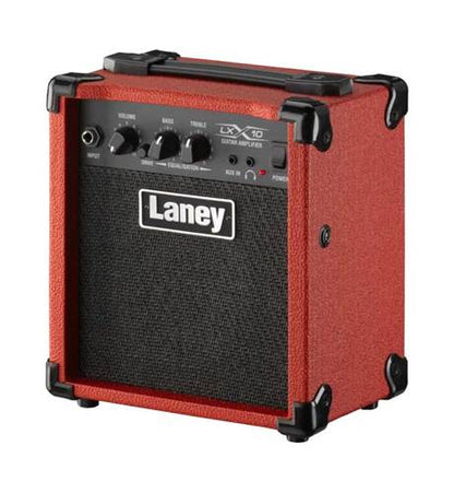 🔥NEW🔥Laney LX Series LX10~ Guitar Combo Practice Amp 10w~ Red