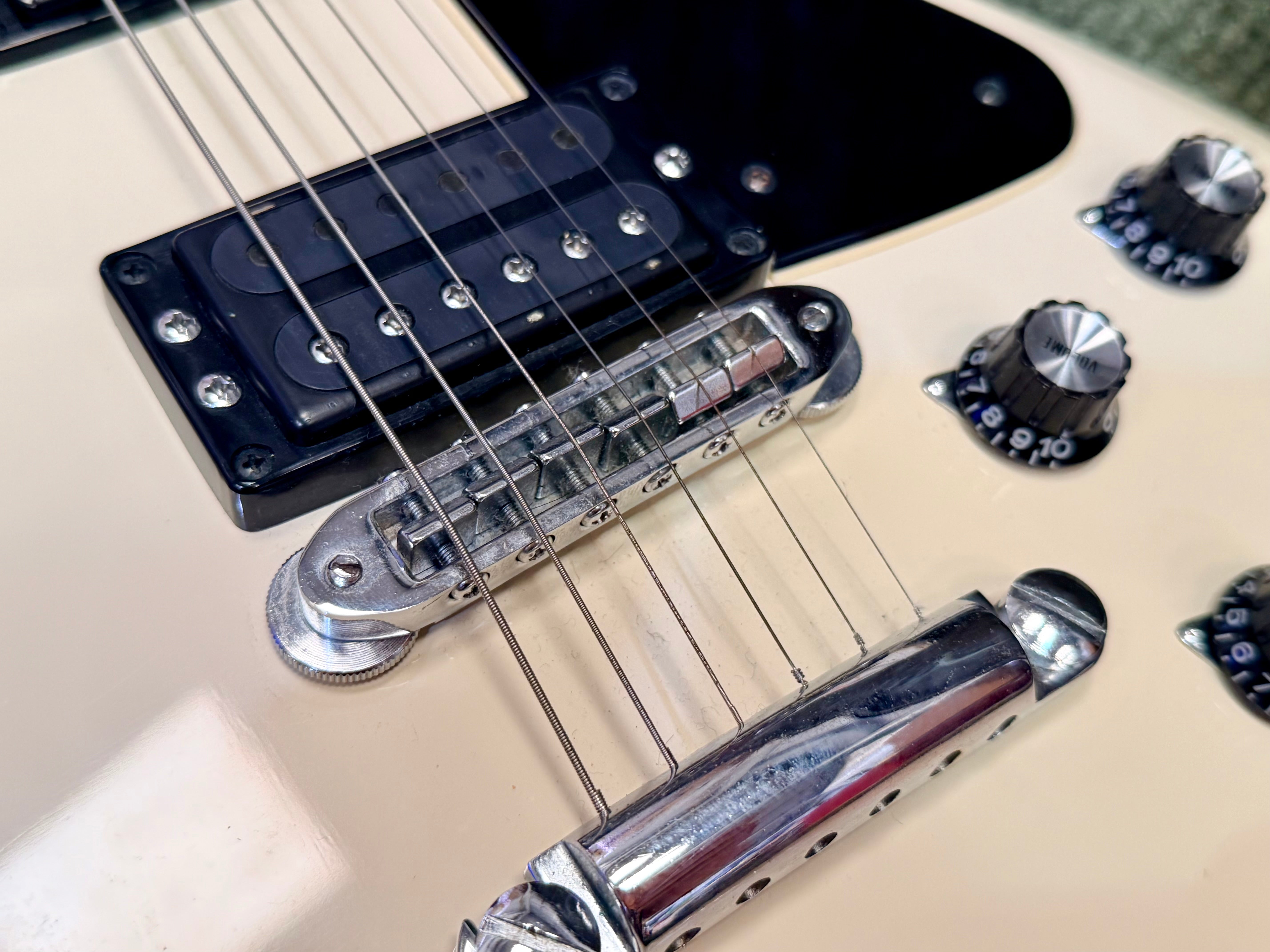 🇯🇵 Yamaha Super Flighter SF500~ 1978~ Vintage White ~ Made in Japan~ Case 🇯🇵