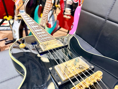 🔥RARE🔥 Epiphone Les Paul Custom 50th Anniversary Ebony/Gold~ 2002 Ltd Edition!