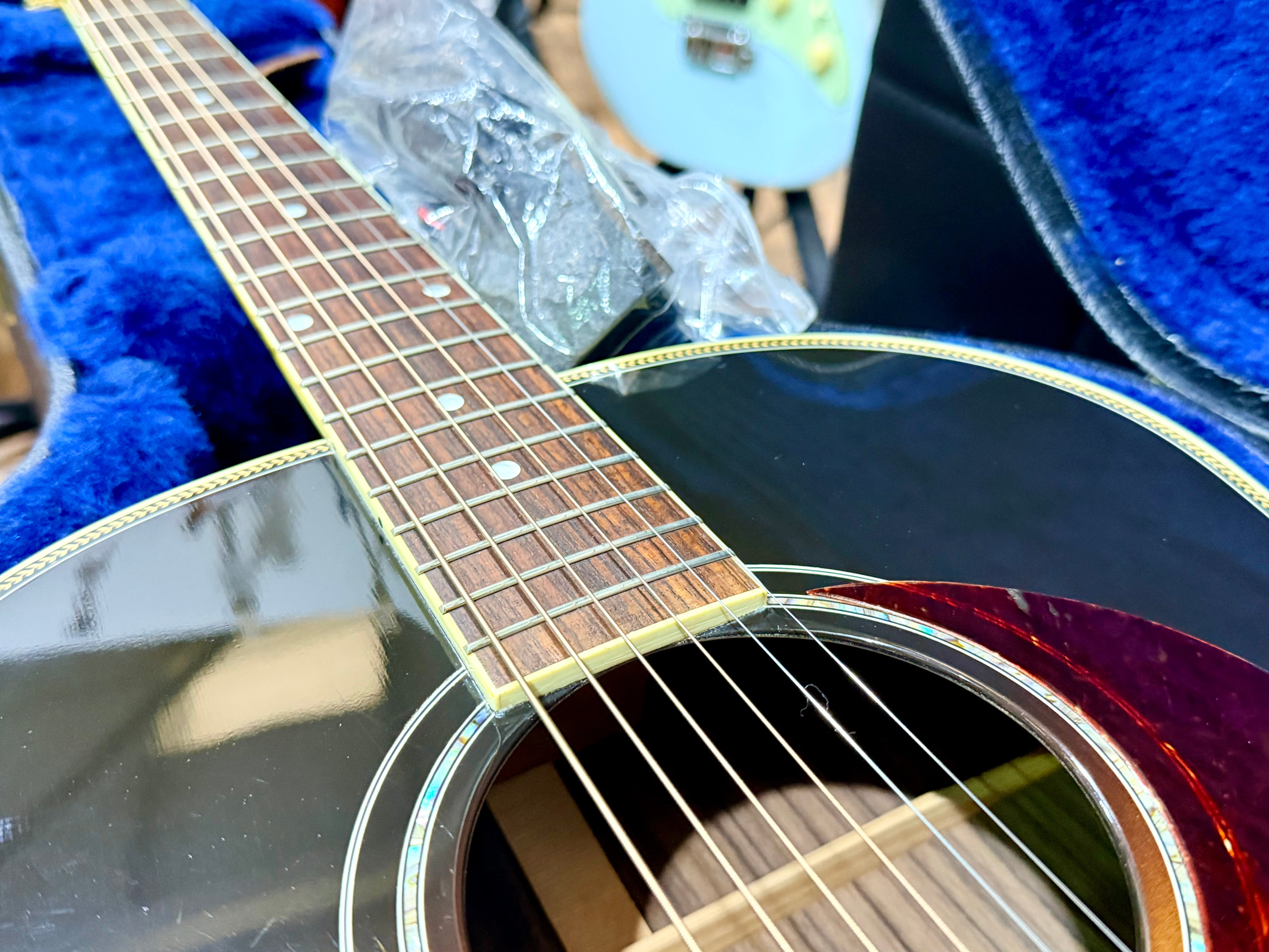 ⭐2011⭐ Gibson J-45 Custom Acoustic Guitar~ Rosewood~ Seymour Duncan SA-6 Pickup!