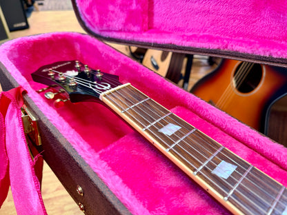 ✨2018✨ Epiphone Riviera Custom P93 Wine Red Bigsby P90 + New Gator Hard Case!