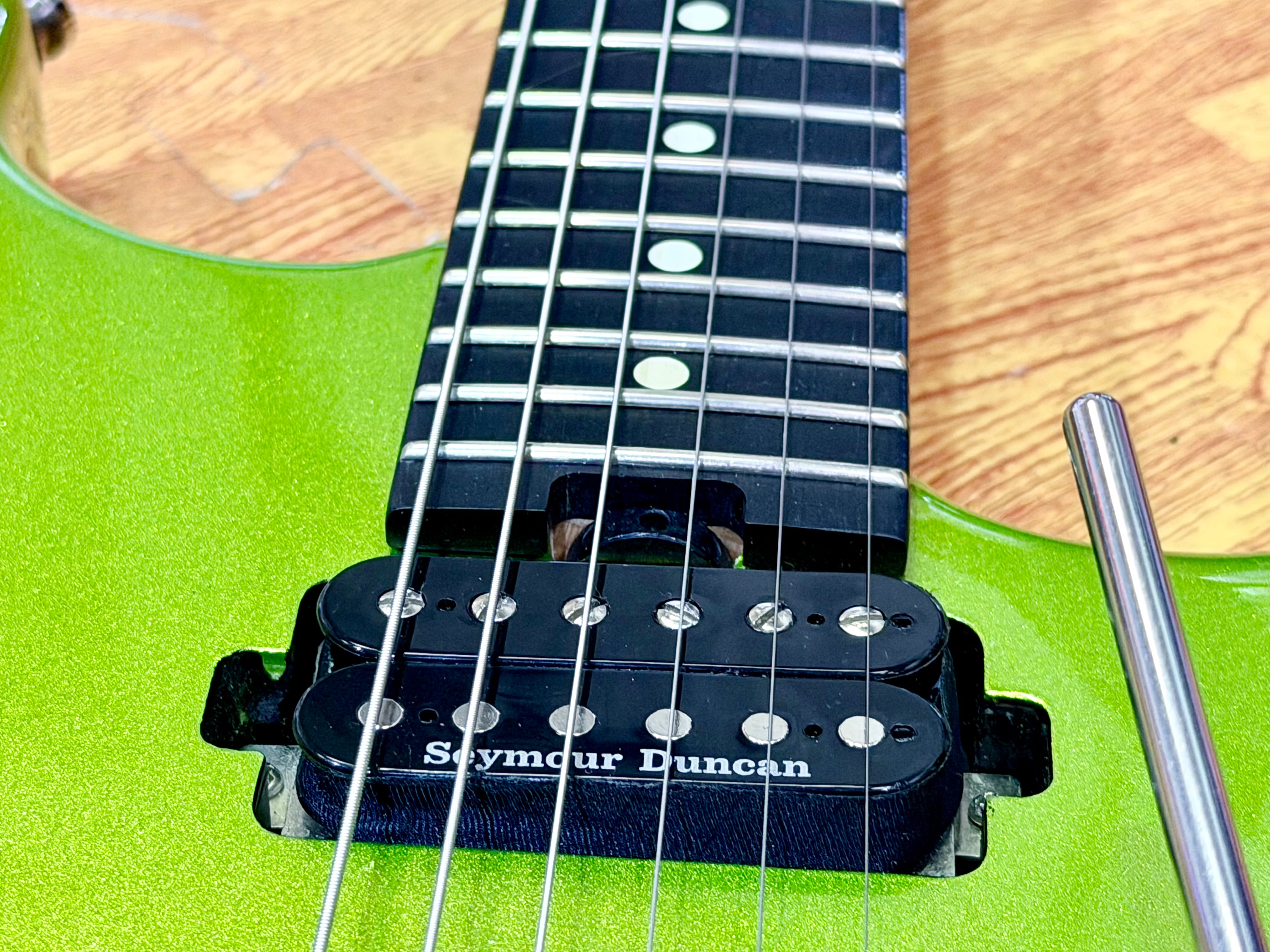 ⚡️2022⚡️ Charvel Pro-Mod San Dimas Style 1 HH FR E~ Lime Green Metallic~ Floyd!