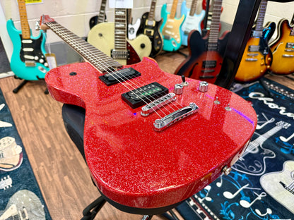 🔥NEW RELEASE🔥 Manson Meta Series Matt Bellamy MBM-2H Sustainiac~ Red Sparkle!