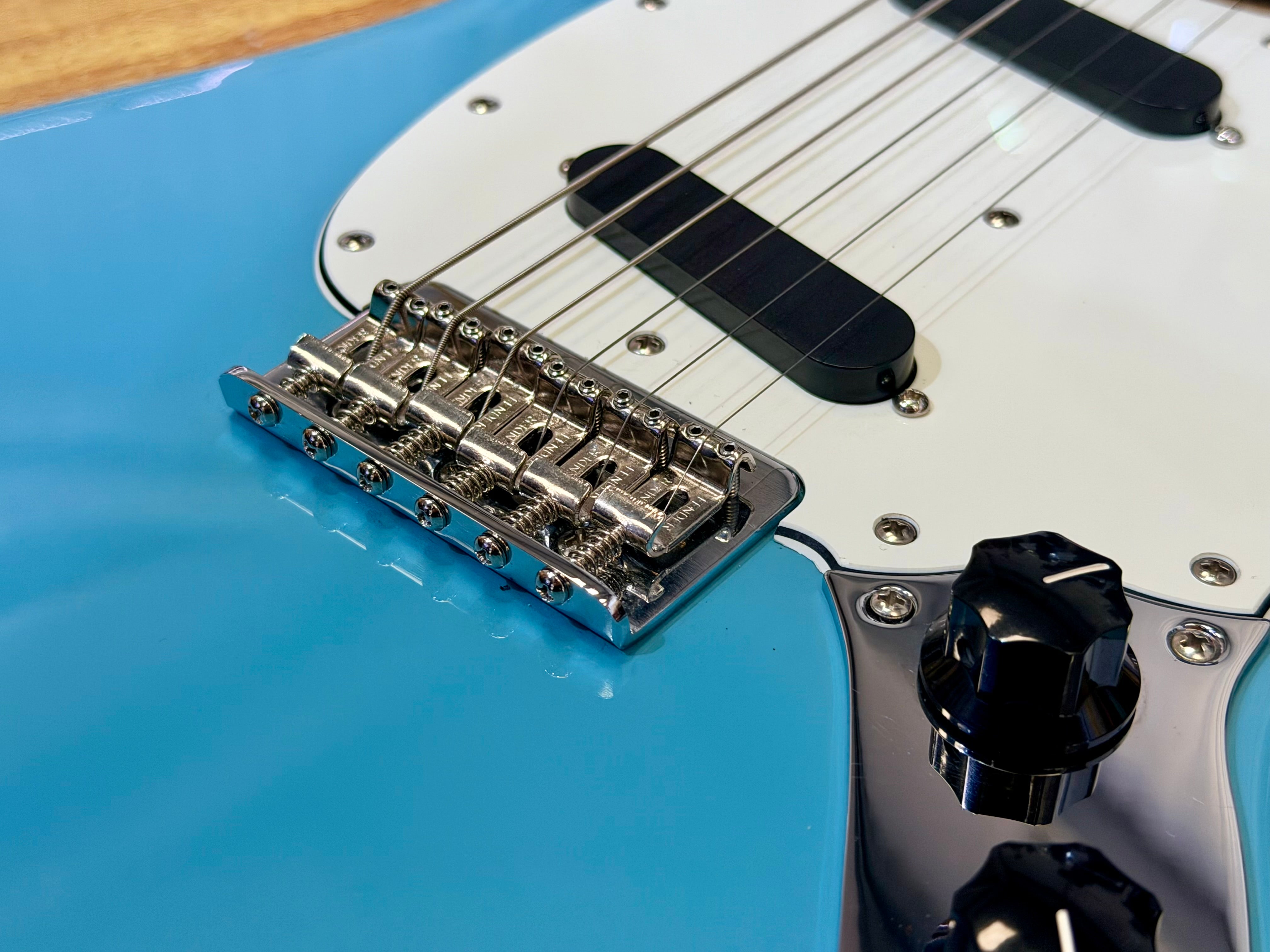 ✨2024✨ Fender Player II Mustang~ Aquatone Blue Electric Guitar~ Mexican MIM!