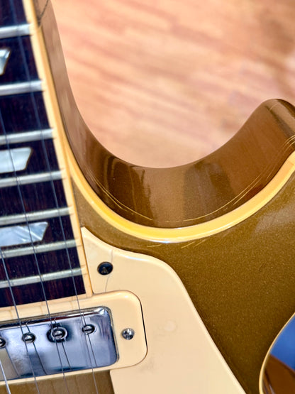✨RARE 1991✨ Gibson Les Paul Deluxe Hall Of Fame Edition~ Bullion Gold~ Limited!