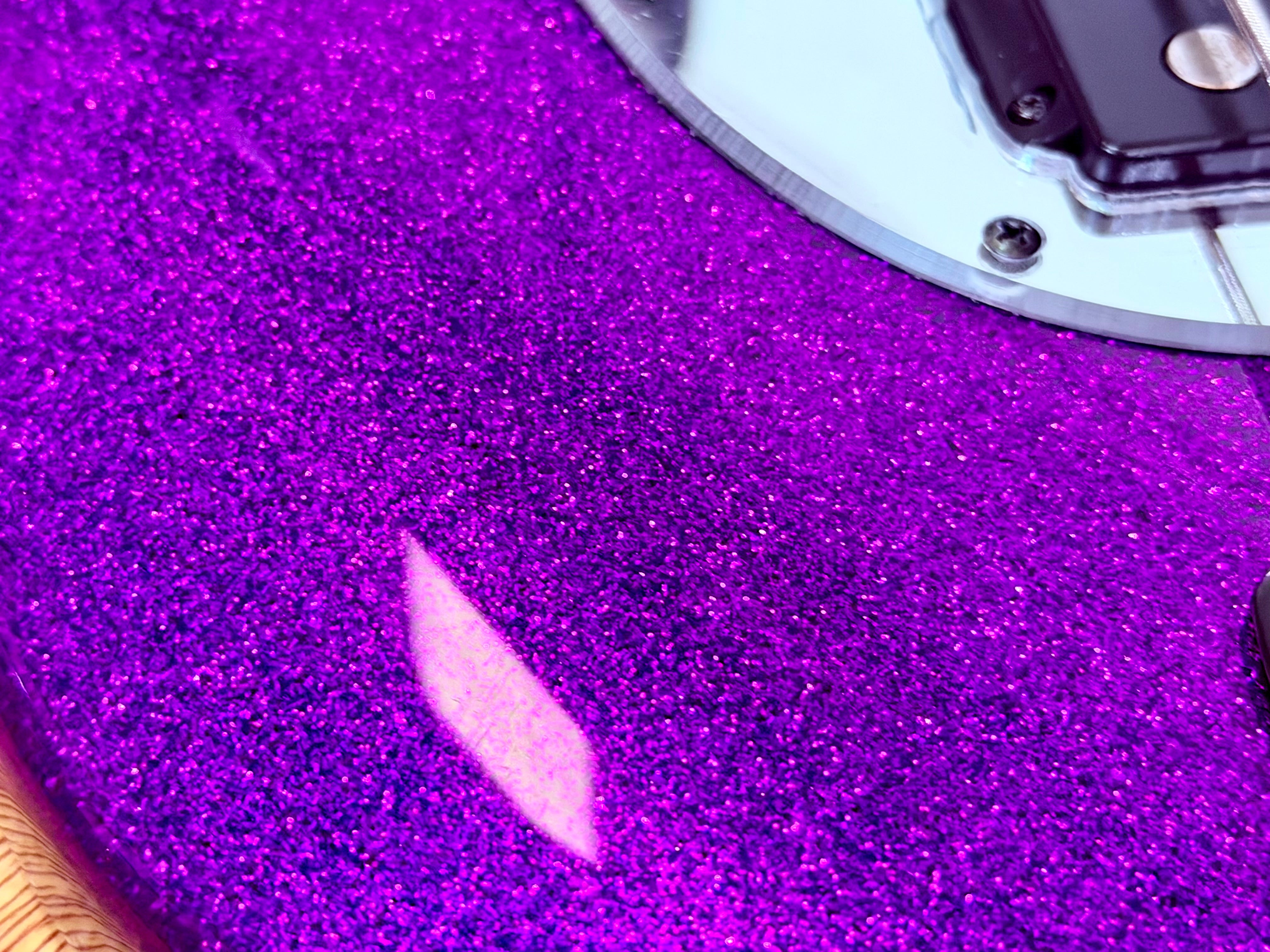 ✨2024✨ Sterling Music Man StingRay RAY34~ Purple Sparkle~ Electric Bass + Bag!