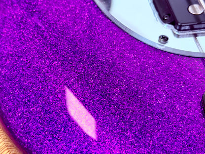 ✨2024✨ Sterling Music Man StingRay RAY34~ Purple Sparkle~ Electric Bass + Bag!