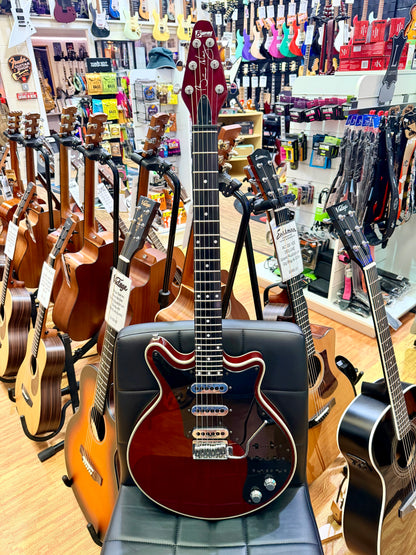 ⚡️2003⚡️ Burns London Brian May Signature Red Special~ Cherry Red Korean Made!