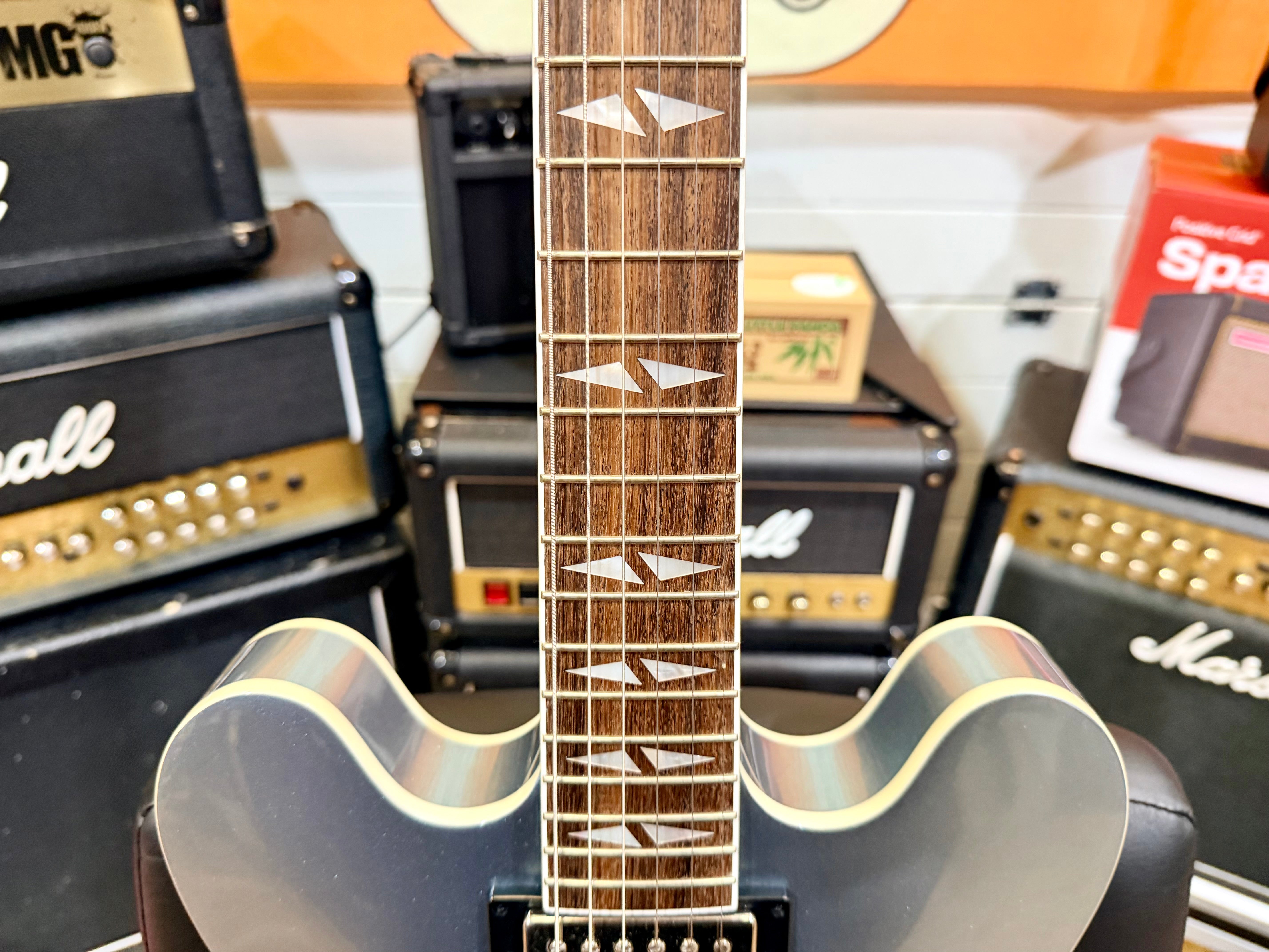⚡️2024⚡️ Epiphone Artist Dave Grohl DG-335~ By Gibson Custom~ Pelham Blue!